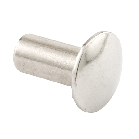 Prime-Line Unslotted Barrel Nut, No 10-24 x 1/2 in., Steel Construction, Chrome Plated, PK100 651-0668